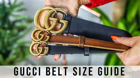 gucci belt sizing womens
